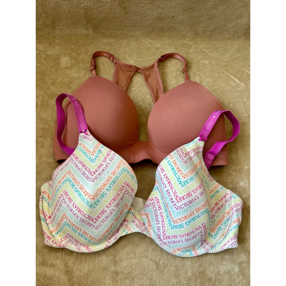 Victorias Secret Womens 34D Bra Set of 2